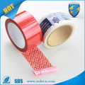 tamper evident security BOPP tape with company logo